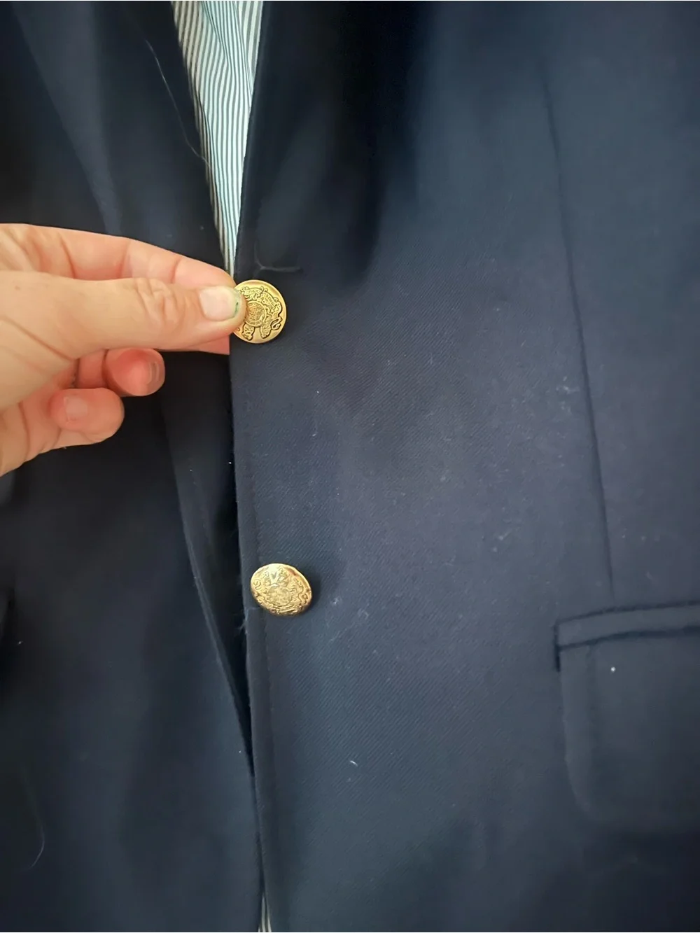J. Crew blazer clean